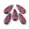 Dyed Synthetic Imperial Jasper Pendants G-P529-07H-1