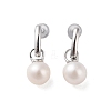 925 Sterling Silver Studs Earring EJEW-H002-03P-1