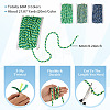 60M 3 Colors 3-Ply Twisted Macrame Polyester Cord OCOR-TA0003-48C-4