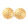 Ion Plating(IP) 304 Stainless Steel Stud Earrings EJEW-G395-03G-2