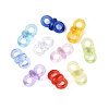 Transparent Acrylic Connector Charms TACR-N020-05-1