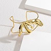 304 Stainless Steel Cuff Bangles for Women BJEW-M082-07G-2