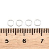 Brass Closed Jump Rings KK-D257-01P-08-3