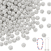 200Pcs Pave Disco Ball Beads RB-PH0001-41E-1