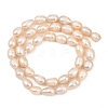 Natural Cultured Freshwater Pearl Beads Strands PEAR-D003-01D-09-3