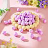 50Pcs Food Grade Eco-Friendly Silicone Beads SIL-TADJ0001-03C-5