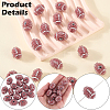 20Pcs Handmade Polymer Clay Rhinestone Beads FIND-SC0023-12-6