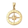 304 Stainless Steel Pendants STAS-A140-01A-G-1