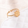 304 Stainless Steel Cuff Open Rings RJEW-C151-03C-G-2