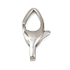316 Stainless Steel Lobster Claw Clasps STAS-C154-02C-P-1