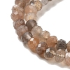 Natural Multi-Moonstone Beads Strands X-G-B074-A08-01-6