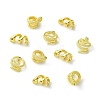 15Pcs 3 Styles Brass Spacer Beads KK-CJ0003-54-8