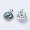 Natural & Synthetic Mixed Stone Pendants G-K234-A-3