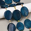 Natural Dragon Veins Agate Beads Strands G-P605-L01-01A-1