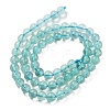 Natural Blue Fluorite Beads Strands X-G-E112-6mm-2-4