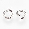 304 Stainless Steel Open Jump Rings STAS-P204-06P-02-2