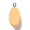 Opaque Resin Pendants RESI-G043-D05-3