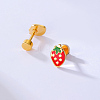 Strawberry Drop Earrings Casual Chic Cute Simple Style IG3704-1