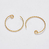 Brass Earring Hooks KK-T049-026G-NF-2