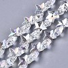 Electroplate Glass Beads Strands LS-EGLA-N002-05A-1