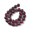 Natural Multi-Color Agate Beads Strands G-A261-B02-14mm-3