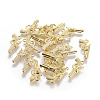 Zinc Alloy Gun Necklace Pendant EA9073Y-G-2