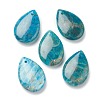 Natural Apatite Pendants G-B013-06B-01-1