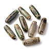Tibetan Style dZi Beads X-TDZI-E004-02-3