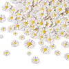 Beadthoven 150Pcs 5 Style Opaque Resin Cabochons CRES-BT0001-03-13