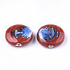 Handmade Porcelain Beads PORC-S498-45H-2