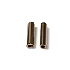 Glass Round Bugle Beads GLAA-WH0031-50A-2