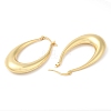 Rack Plating Brass Teardrop Hoop Earrings for Women EJEW-G348-05G-2