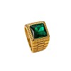 304 Stainless Steel & Cubic Zirconia Finger Rings FS-WG7376D-15-2