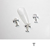 Alloy Rhinestone Cabochons MRMJ-T056-93P-T-1