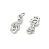 SHEGRACE Brass Micro Pave Cubic Zirconia Pendants XGRQ3D432-469P-2