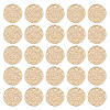 SUPERFINDINGS 50pcs Brass Charms KK-FH0004-62-1