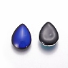 Glass Cabochons(Color will Change with Different Temperature) GGLA-J010-01-13x18mm-2