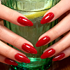 ABS Plastic Pure Color Press On False Nails MRMJ-WH20004-32B-4