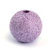 Spray Painted Acrylic Beads ACRP-Q018-6mm-009-2