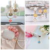50Pcs 25 Style Zinc Alloy Enamel Pendants ENAM-BT0001-18-9
