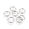 Tarnish Resistant 304 Stainless Steel Saw Cut Open Jump Rings STAS-P212-25P-10-1