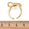 Brass Micro Pave Clear Cubic Zirconia Finger Rings RJEW-C120-27B-G-3