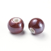 Handmade Porcelain Beads PORC-D001-8mm-25-2