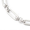 304 Stainless Steel Figaro Chain Bracelets BJEW-JB06446-5