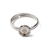 304 Stainless Steel Adjustable Ring Components STAS-B098-02B-P-2
