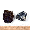 10Pcs Electroplated Natural Coal Quartz Geode Cornucopia Mineral Specimen G-N347-15-4