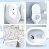 Round Dot PVC Potty Training Toilet Color Changing Stickers DIY-WH0488-31G-5