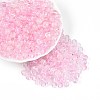 Baking Paint Transparent Glass Beads DGLA-T004-08K-3