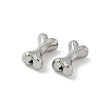 304 Stainless Steel Beads STAS-F320-14B-P-2