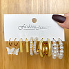 Alloy Hoop Earring Sets WG6DB3C-41-1